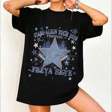 Women T-Shirts - Black - View 7