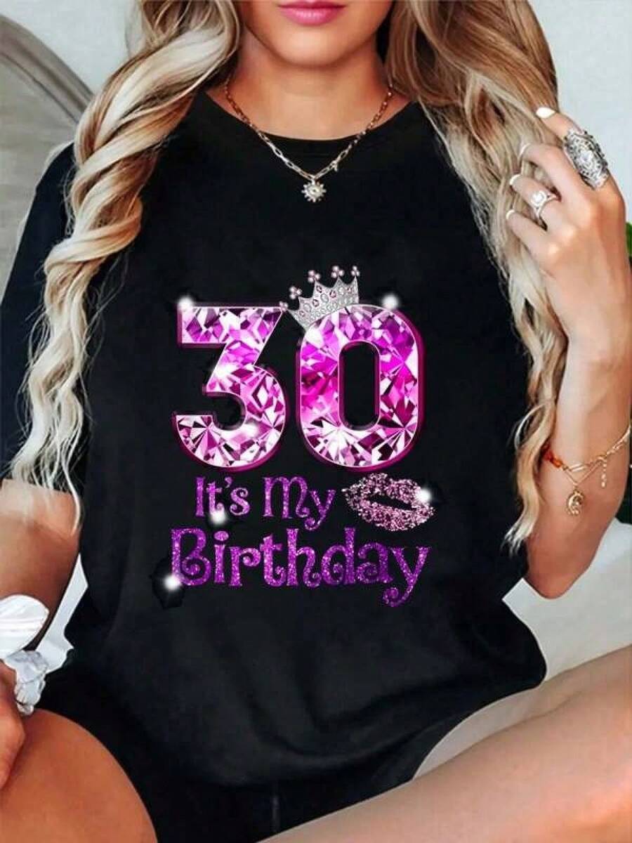 Women T-Shirts - Black - View 1