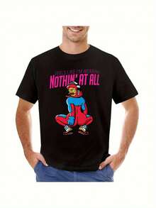 Camiseta de secado rápido para hombre, ropa, manga corta - Negro - Ver 2