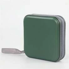 40片容量CD收納袋，防刮耐用光碟盒，便攜式車用DVD收納盒，居家/辦公室光碟整理盒 - 查看 7