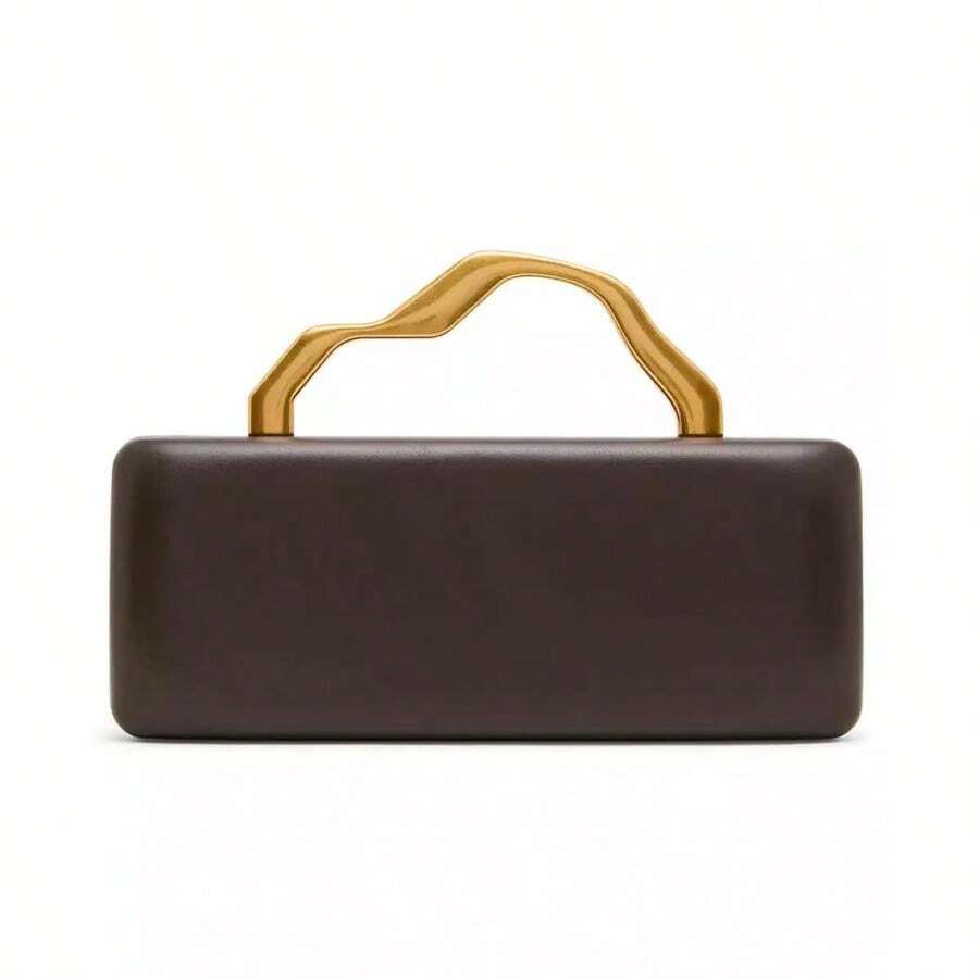 Steve Madden Bolso de mano magnético pequeño Bleena | | Billeteras largas - chocolate - Ver 1