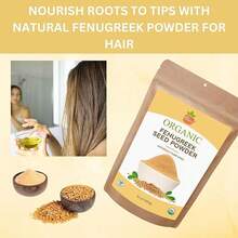 SPICY ORGANIC Fenugreek Powder - 8 OZ - USDA Certified Organic - Freshly Ground  Fenugreek Seeds For Hair, Tea  Robust Seasoning Spice In Cooking Natural Flavor - SO-FSP-8OZ - View 5