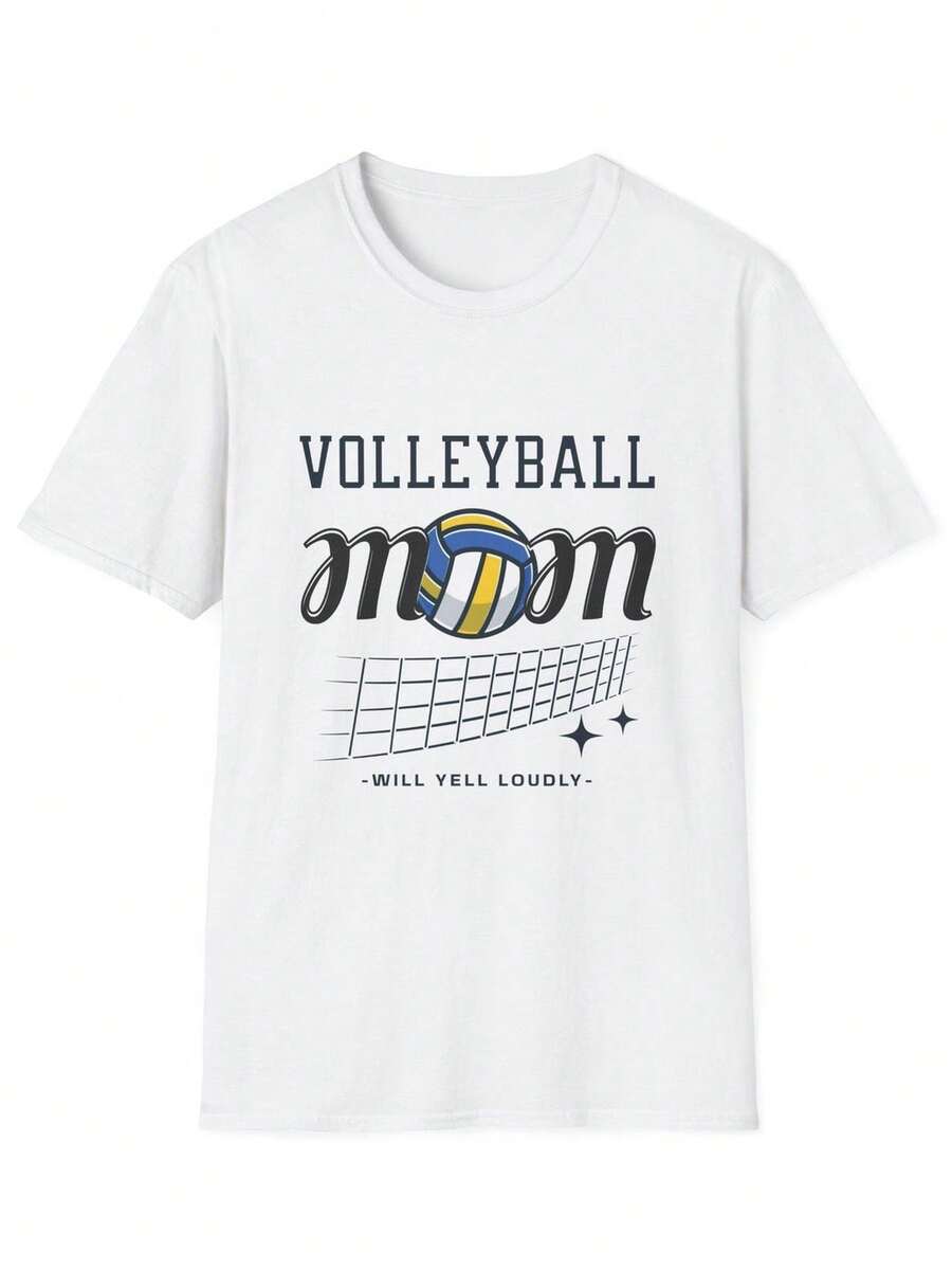 Camiseta suave unisex para mamás deportistas. Ideal para regalos, ropa de equipo, salidas informales y vacaciones. Camiseta unisex de algodón puro de 220 g. Peso ideal para todas las estaciones, adecuada tanto para hombres como para mujeres. Tejido duradero de alta calidad, suave al tacto y de larga duración. Parte superior transpirable. Adecuada para mujeres en primavera y verano, vacaciones, Día de la Madre, Día de la Independencia. - Blanco - Ver 1