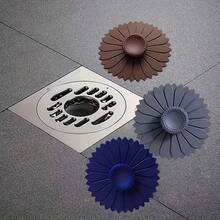 1pc Bathroom Floor Drain Deodorizer, Sewer Deodorizing Cover, Anti-Odor Anti-Insect Toilet Pipe, Anti-Odor Silicone Sealing Ring - Multicolor - View 7