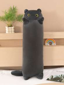 1个可爱50厘米/70厘米条纹毛绒猫玩偶 - 柔软蓬松的填充动物玩偶，是送给爱猫人士的完美礼物，也是儿童房装饰的理想选择，适合生日、节日、派对、感恩节、圣诞节、情人节等各种场合。 - 彩色 - 查看 15