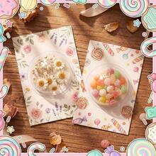 60 Pack 3.15'' Candy Dome Half Ball Plastic Dessert Dome With Card Fillable Chocolate Holder Transparent Plastic Shaker Card Box - Default - View 4