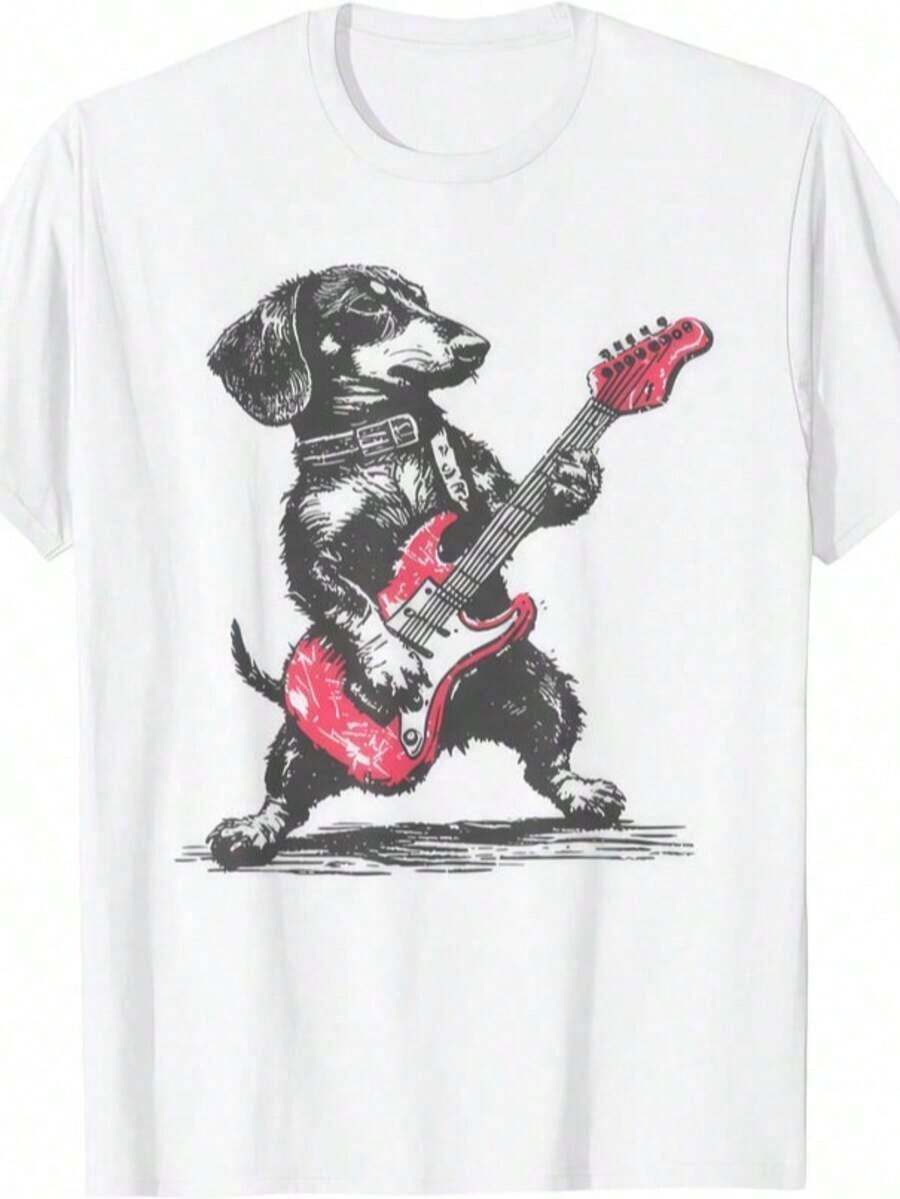 Vintage Bon Jovi T-Shirt, You Give Love A Bad Name, Short Sleeve T-Shirts For Adults, Vintage Style, Fashion Graphic Tees - 白色 4 - 查看 1
