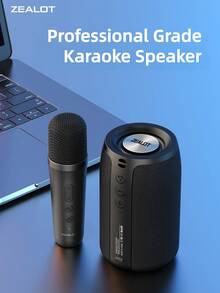 Black (with a Wireless Microphone)