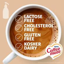 Nestle' Nestle Coffee Mate Coffee Creamer, French Vanilla, Concentrated Liquid Pump Bottle, Non Dairy, No Refrigeration, 50.7 Oz - Sweetened Original - View 4