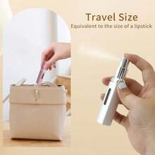 6 PCS Portable Refillable Travel Perfume Atomizer, 8ml Cologne Travel Spray Bottle Empty, Mini Refill Perfume Sprayer Dispenser For Women Men, Unique Bottom-Filling Leak-Proof Scent Pump Case - Đen/Bạc/Hồng/Vàng/Đỏ/Xanh dương - Xem 6