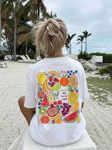 Women T-Shirts - White - View 3