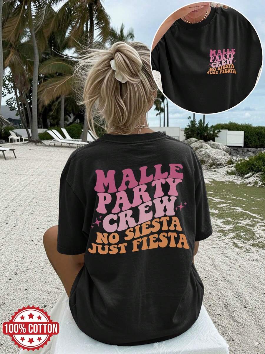 Women T-Shirts - Black - View 1
