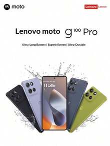Lenovo Moto G100 Pro Màn hình thẳng 1.5K Pin dung lượng lớn 6720mAh Sạc nhanh 67W Chipset Dimensity 7300 Điện thoại 5G Siêu bền Thời gian chờ tương đương pin dự phòng Điện thoại thông minh mới của Motorola - Nhiều màu - Xem 1