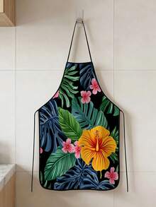 1pc, Grandma Illustration Pattern Polyester Apron, Suitable For Cooking, Baking, And Gardening - Can Be Used As Attire For The Kitchen And Dining - Multicolor - View 21