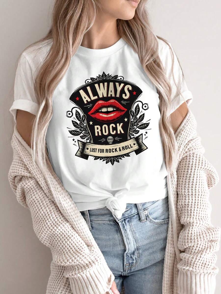 Women T-Shirts - White - View 1