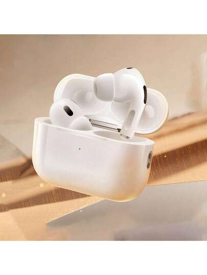Tai nghe không dây True Wireless - Tương thích với Apple và Android, tích hợp micro, thiết kế chống mồ hôi, thời lượng pin lên đến 24 giờ - Màu trắng, Tai nghe > Không dây, Hộp sạc tương thích