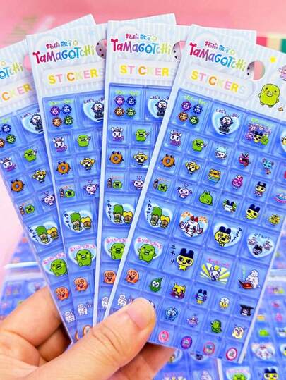 Bộ sticker hoạt hình Tuoma Songzi mới năm 2026! Mềm mại và dễ thương, hình ảnh sinh vật đáng yêu mang lại cảm giác thư thái, phong cách tươi mới và ngọt ngào, màu sắc sống động và tinh tế. Có thể tự trang trí trên ốp điện thoại, sổ tay, ba lô, hành lý, ván trượt, đàn guitar, v.v.