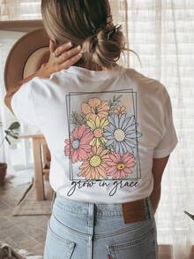 Women T-Shirts - White - View 2