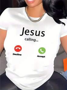 Women T-Shirts - White - View 1
