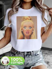 Women T-Shirts - White - View 6