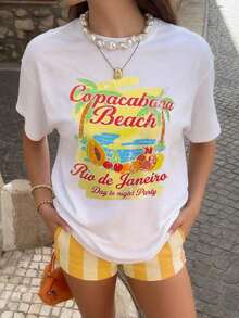 Women T-Shirts - White - View 4