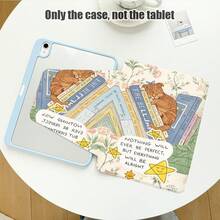 1个翻盖式桌面保护套，带360°旋转支架、笔槽，PU皮革材质，具备自动休眠/唤醒功能，兼容三星A9/A9+/S9/S9FE/A11/A11+/S11/S10 FE/S10 FE+/S10 Lite、苹果A16 2025/Air 11/13、SE 11、荣耀、Matepad SE 11等热门机型，适合作为返校季、情人节、节日礼物。 - 款式6 - 查看 9