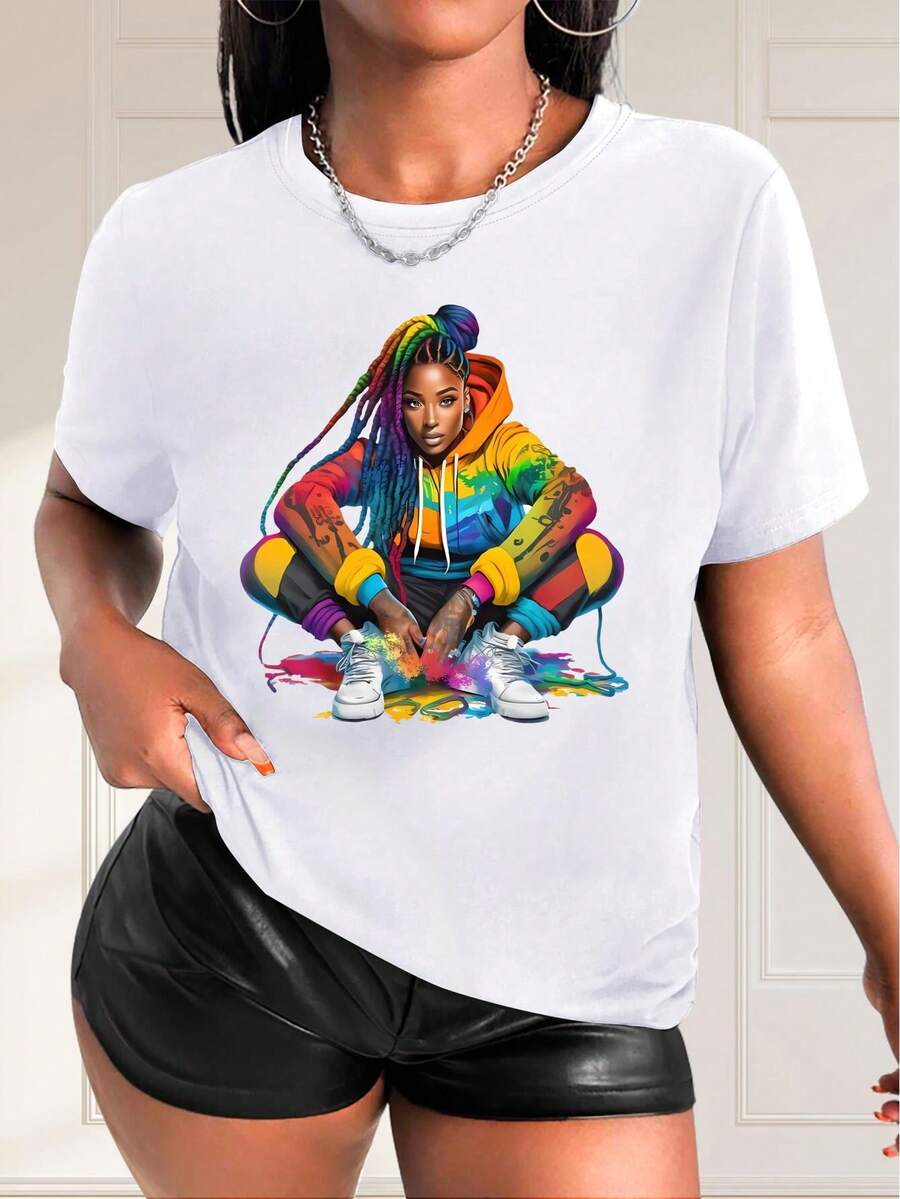 Women T-Shirts - White - View 1