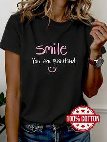 Women T-Shirts - Black - View 1