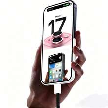 Cáp sạc USB-C sang Type-C bện nylon dài 3,3/6,6/10ft, sạc nhanh 60W~18W, tương thích với iPhone 17/16/15/Pro/Pro Max, điện thoại Android, thích hợp sử dụng trong nhà/ngoài trời/du lịch và trên ô tô. - màu đen - Xem 9