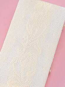 1 Stück Mädchen Spitze Muster super dünne atmungsaktive Mesh Strumpfhose, passend zu beigen Abendkleidern und für den täglichen Gebrauch - Verschiedenfarbig - Übersicht 5