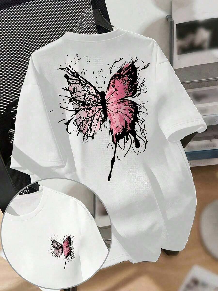 Plus Size T-Shirts - White - View 1