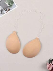 1 pieza Sujetador sin tirantes con alas de ángel, convertible con tirantes desmontables, diseño sin espalda que ofrece levantamiento y soporte fuertes, viene con tirantes autoadhesivos transparentes, perfecto para vestidos con escote profundo y sin espalda. Material de silicona premium con adhesión confiable, ideal - Multicolor - Ver 5