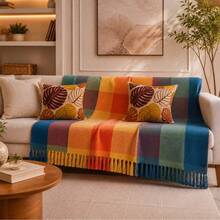 Giant Decorative Cotton Sofa Throw 3.00 X 1.80 - Multicolor - View 2