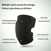 Heavy Duty Adjustable Large Size Kneeling Pad, With Thick EVA Foam Cushion, Unisex - Multicolor - View 7