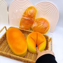 Pineapple Bun Semi-Cooked Cheese Cake Slow-Rebound Soft And Sticky Toy Stress Relief - 小號超慢回彈蛋糕 - 查看 3