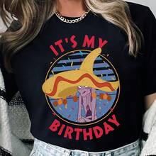Vintage Yzma It'S My Birthday   The Emperor'S New Groove    Villains   land Birthday    2023 T T , - Negro - Ver 1