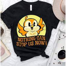 Cute  Chuuby Bird Nog n Stop Us Now,   Runaway Railway Chuuby , land Birthday Gift - Negro - Ver 1