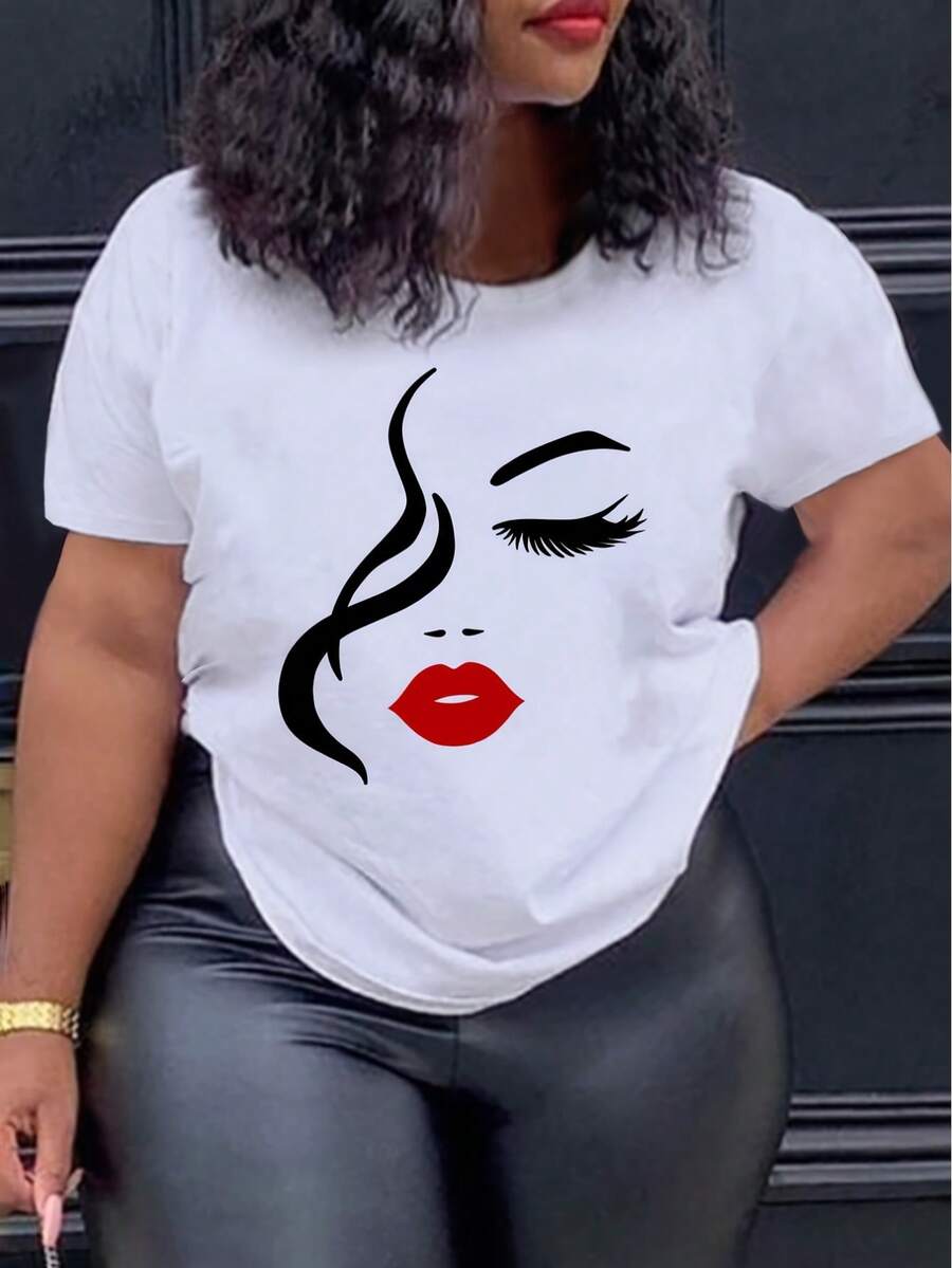 Women T-Shirts - 黑色 - 查看 1