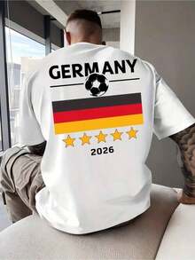 Men T-Shirts - White - View 6