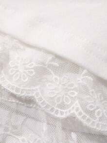Camiseta básica de mujer de manga corta, cuello redondo, unicolor blanco, para primavera/verano, estilo casual de oficina - Blanco 4 - Ver 6