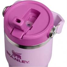 NEW 2026 IceFlow 2.0 Flip Straw Tumbler With Handle 14 Oz Twist On Lid And Flip Up Straw Leakproof Bottle Insulated Stainless Steel BPA- Soft Orchid - 柔和蘭花香型 + 14 盎司 - 查看 3