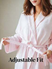 Áo choàng nữ nhẹ, mềm mại, tay dài kiểu kimono có túi, đồ ngủ, áo choàng spa, áo choàng phù dâu, áo choàng mùa thu. - Nhiều màu - Xem 8