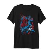 Camiseta unisex de manga corta,  - Carnage Premium Tri-blend T-Shirt, camisetas para hombre, spiderman, , camisetas para mujer, romwe men, boho chic, regalos para maestros, camiseta para mujer, ropa curvy para hombre, y2k - Negro - Ver 6