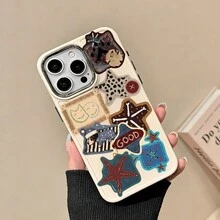 50张复古Y2K卡通涂鸦贴纸，美观艺术趣味贴纸，酷炫大包装，可用于水瓶、吉他、行李箱、手机、手机壳、笔记本电脑、滑板等，亦可作为礼物赠送。 - A - 查看 2