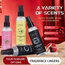 100ml Jasmine Sea Breeze Air Freshener Spray, Long-Lasting Alcohol-Free Deodorizer, Cute Women's Car Decor, Suitable For Car, Home, Bedroom, Bathroom, Office Indoor Decoration, 2-In-1 Body And Hair Mist Spray, Essential For RV Camping, Gift For Men, Women, Couples - Multicolor - View 2