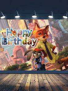 Disney 这款高级迪士尼主题生日背景幕布采用耐用涤纶材质，以《疯狂动物城》中的动物、忧忧、愤怒、厌恶和焦虑等角色为主题，经久耐用，设计兼顾耐用性和视觉冲击力。这款高级跨界生日背景幕布融合了优质材料和深受粉丝喜爱的设计，是派对、活动和频繁更换装饰的理想之选。 - 背景 - 查看 6