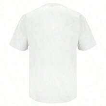 Premium Unisex Casual T-Shirts - Women's 'Baseball Mom' Print T-Shirt - Casual Short Sleeve Crew Neck Blouse, Machine Washable Baseball Dad Clothes, Ideal For Events And Casual Wear - New 2026 Collection - 100% Breathable Cotton - 白色 - 查看 2
