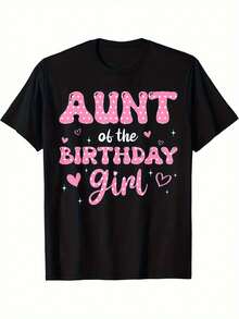 Elegant Daily Top es una camiseta unisex adecuada tanto para mujeres como para hombres con un diseño temático de "Tía", perfecta para fiestas de cumpleaños familiares y conjuntos a juego entre padres e hijos. Presenta letras "Tía" con purpurina rosa y un patrón de corazones, es un modelo ligero de 180 gramos con cuello redondo y es una excelente opción como regalo de cumpleaños para una tía. Es lavable a máquina y unisex. Camiseta elegante y a la moda. - Negro - Ver 2
