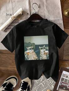 Women T-Shirts - Black - View 2