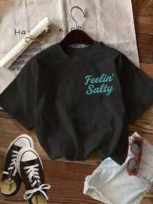 Women T-Shirts - Black - View 2